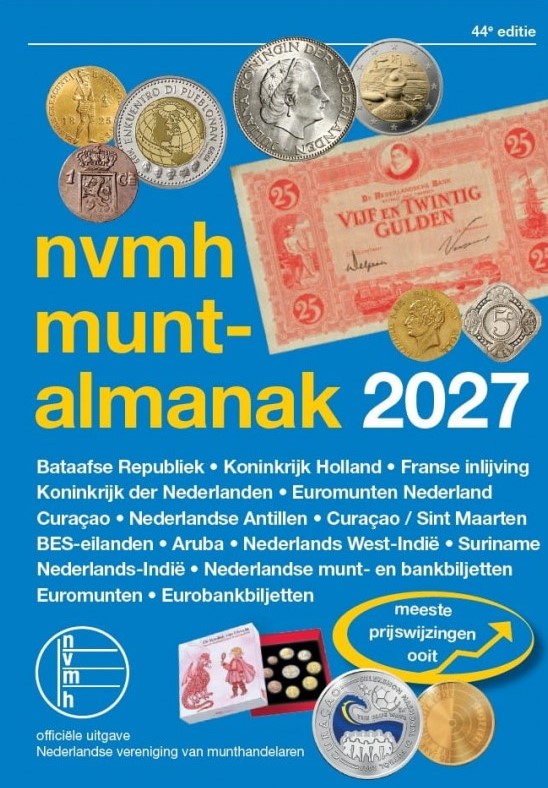 (afbeelding voor) Muntalmanak 2027