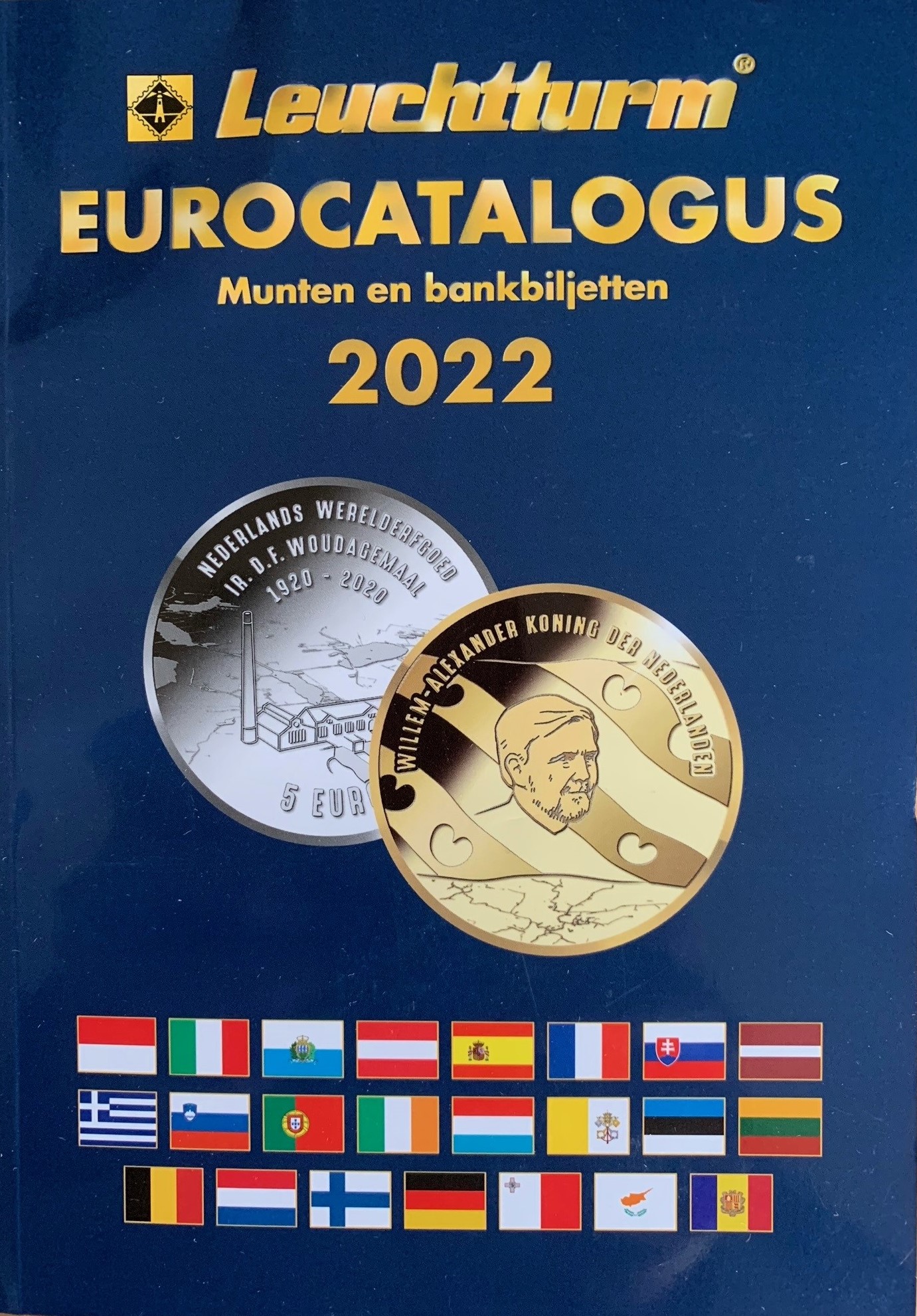 (afbeelding voor) Euromunten Catalogus Leuchtturm 2022 Nederlandstalig