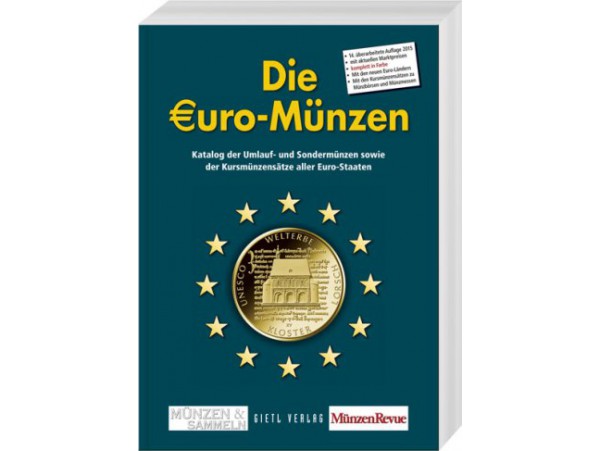 (afbeelding voor) Euromunten Catalogus Gietl - Verlag 2015