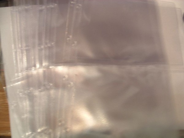 (afbeelding voor) Bankbiljet hoezen S2 zonder merk 10 stuks