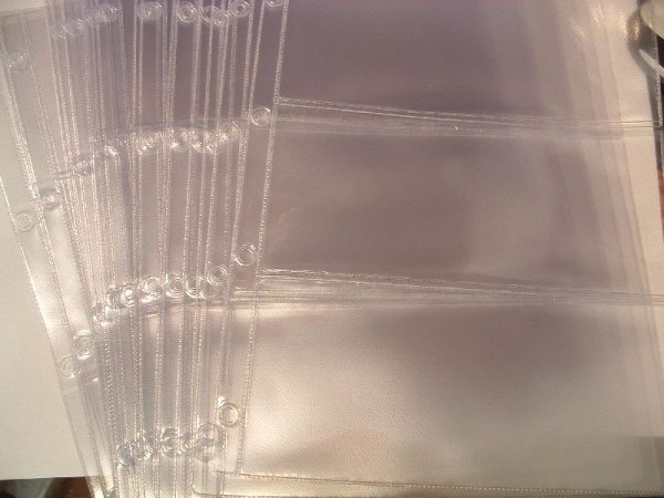 (Bild für) Bankbiljet hoezen S3 zonder merk 10 stuks