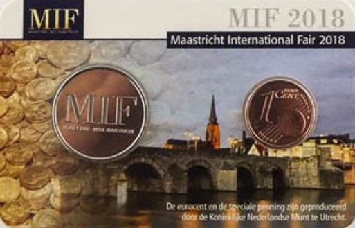 Nederland coincard MIF 2018 (afbeelding voor) Nederland coincard MIF 2018