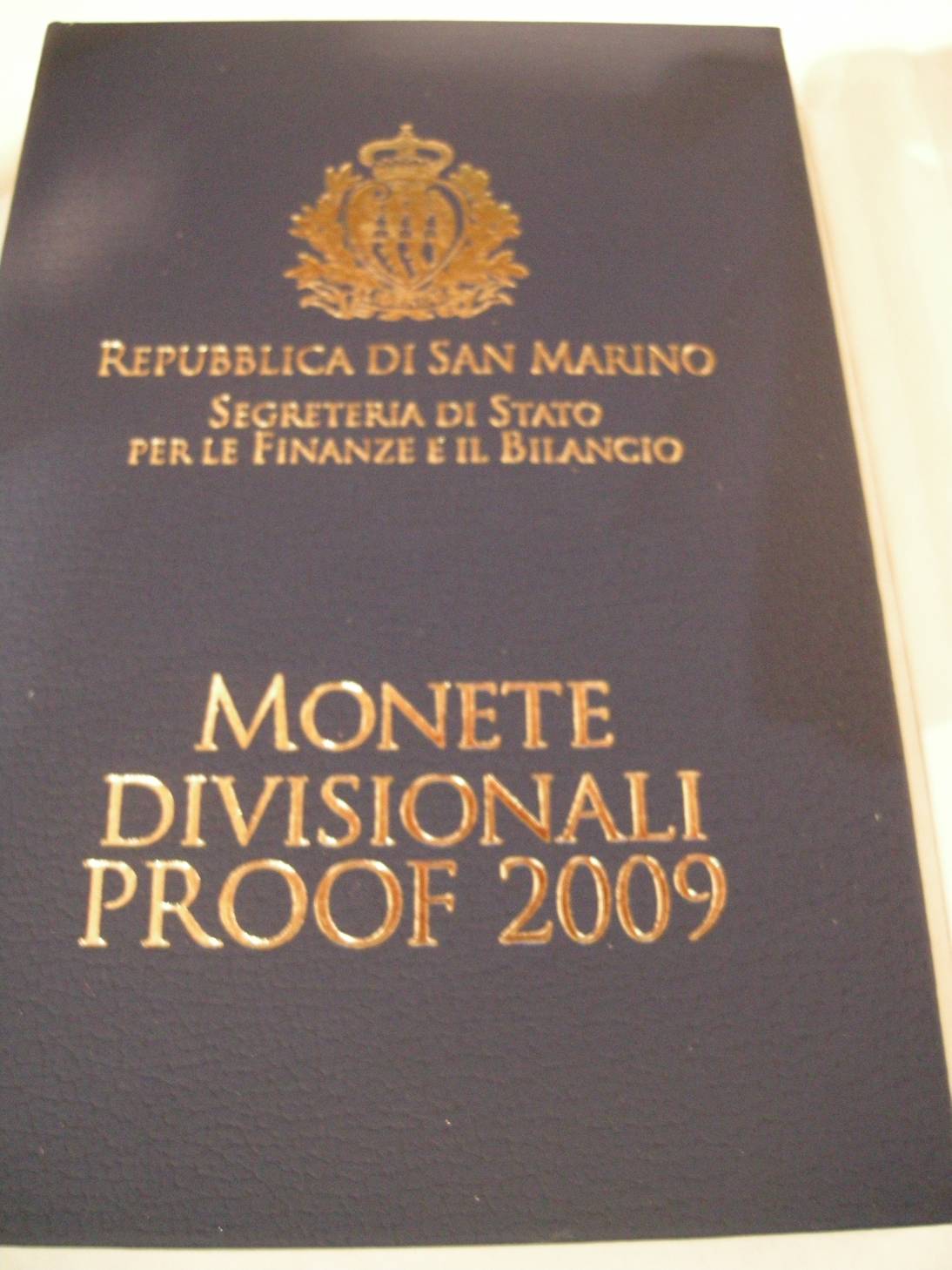 (afbeelding voor) Proofset San Marino 2009