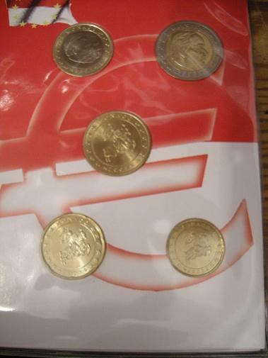(afbeelding voor) UNC set Monaco 2003 van 10 cent tot en met 2 euro