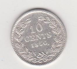 (afbeelding voor) 10 cent 1850 ZF-