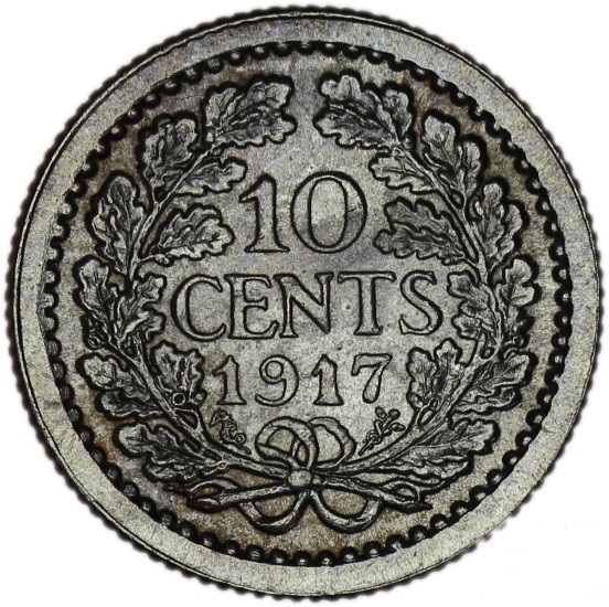 (afbeelding voor) 10 Cent 1917 FDC-