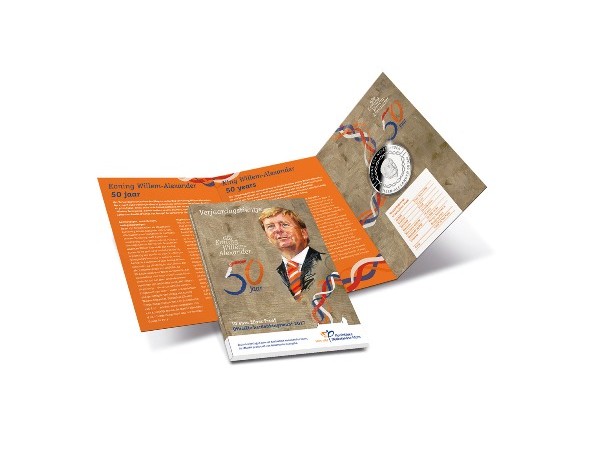 (afbeelding voor) Nederland 10 euromunt 2017 Proof verjaardagstientje