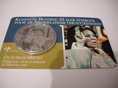 (afbeelding voor) 10 Euromunt Nederland 2005 BEATRIX in coincard