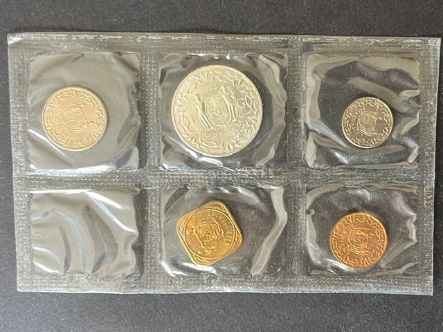 (afbeelding voor) Jaarset 1962 in plastic-seal
