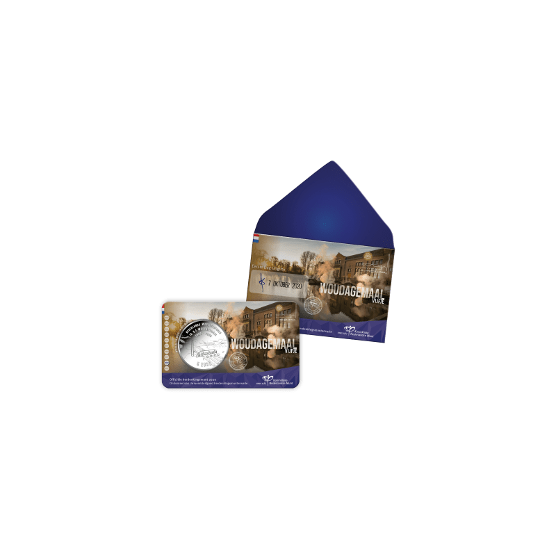 (afbeelding voor) Nederland 2020 - Wouda gemaal Vijfje 1e dag uitgifte