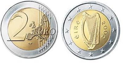 (afbeelding voor) Ierland 2 euro 2003 UNC