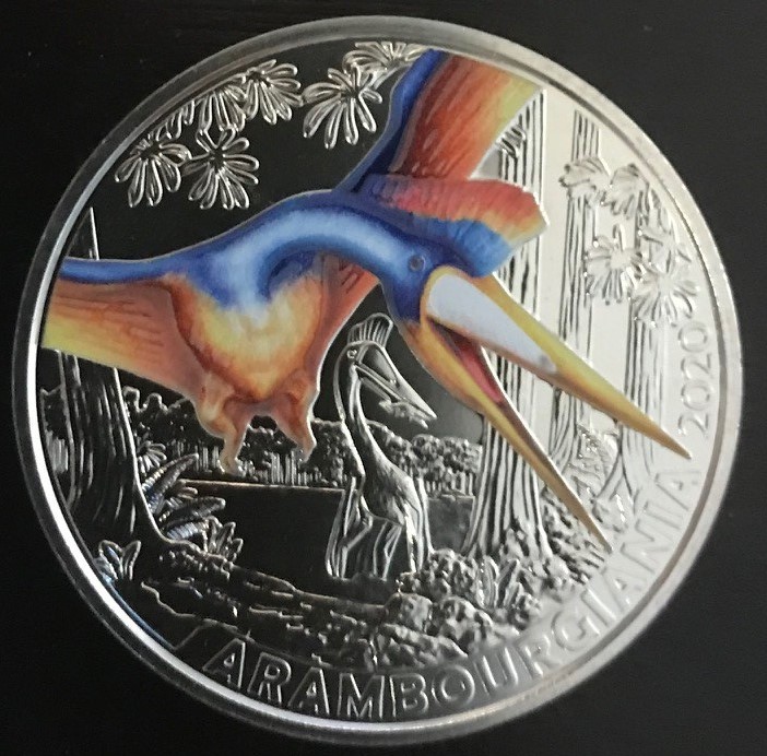 (afbeelding voor) 3 Euro munt 2020 Oostenrijk Arumbourgiania