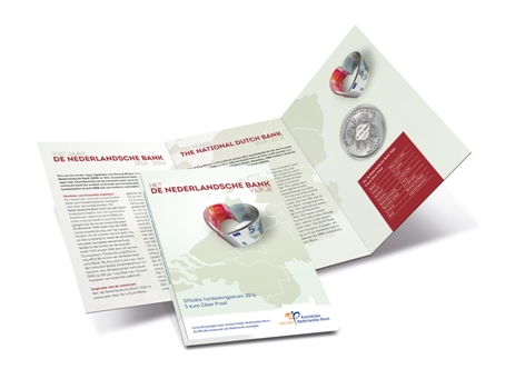 (afbeelding voor) 5 Euromunt Nederland Zilver 2014 Proof het DNB vijfje