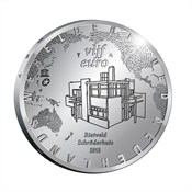 (afbeelding voor) 5 Euromunt Nederland Zilver 2013 Proof Rietveld vijfje