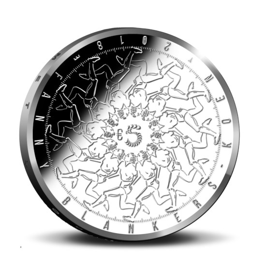 (afbeelding voor) Nederland 2018 5 Euro Fanny BlankersUnc