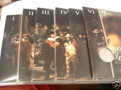 (afbeelding voor) Complete 6 delige cassette Rembrandt zilver