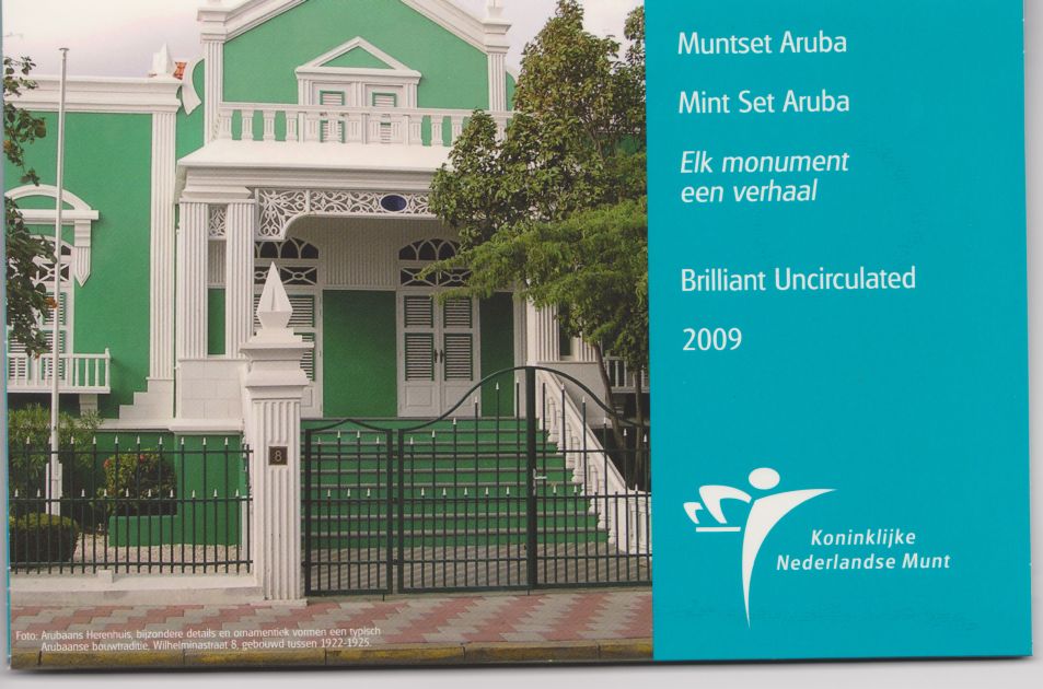 (afbeelding voor) FDC SET 2009 Aruba