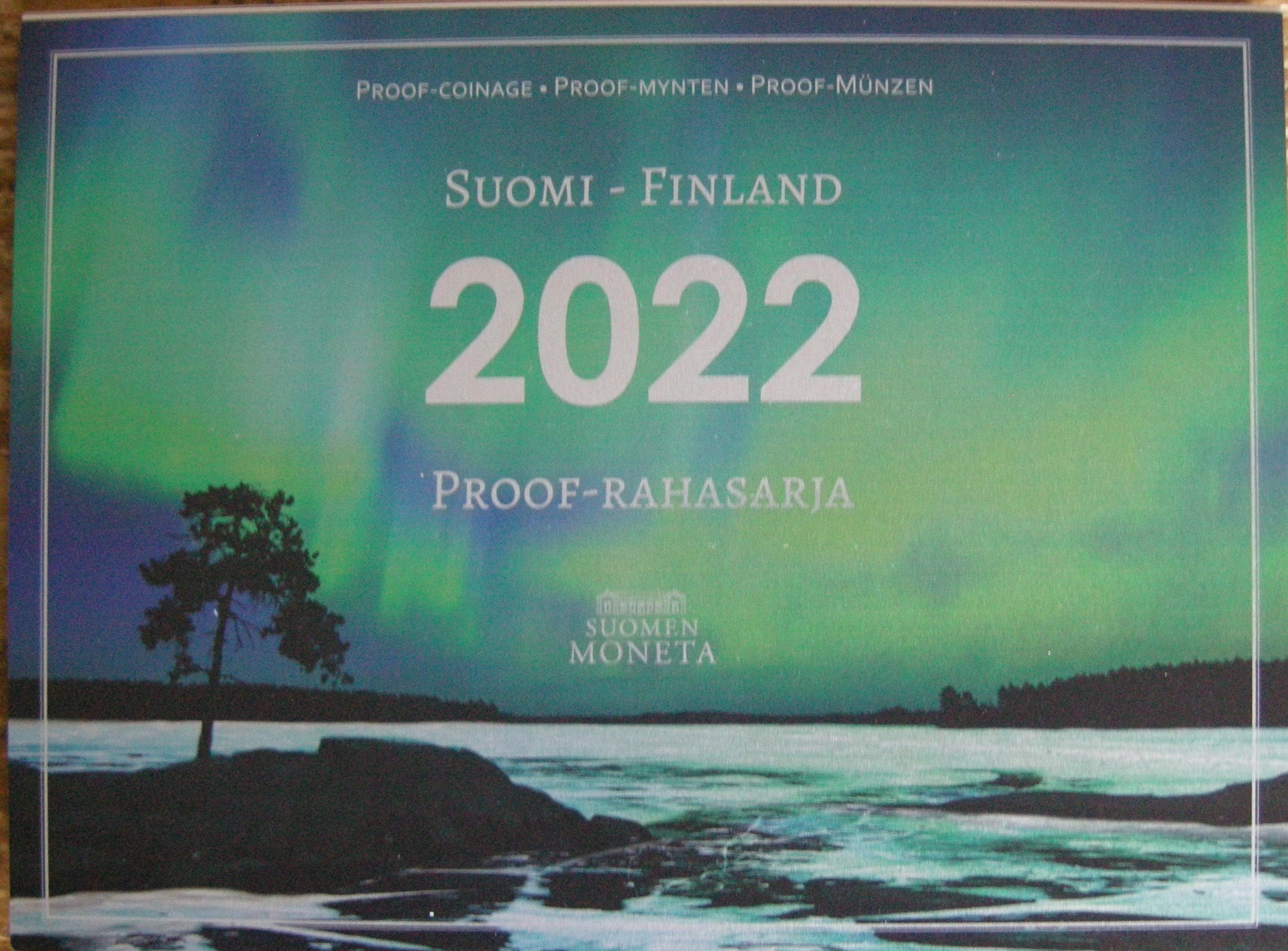 (afbeelding voor) Finland Proofset 2022 inclusief 3 x 2 euro COM - set 11 munten
