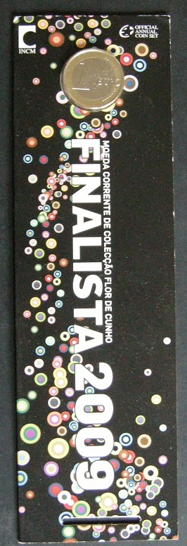 (afbeelding voor) 1 Euromunt Portugal 2009 in blister