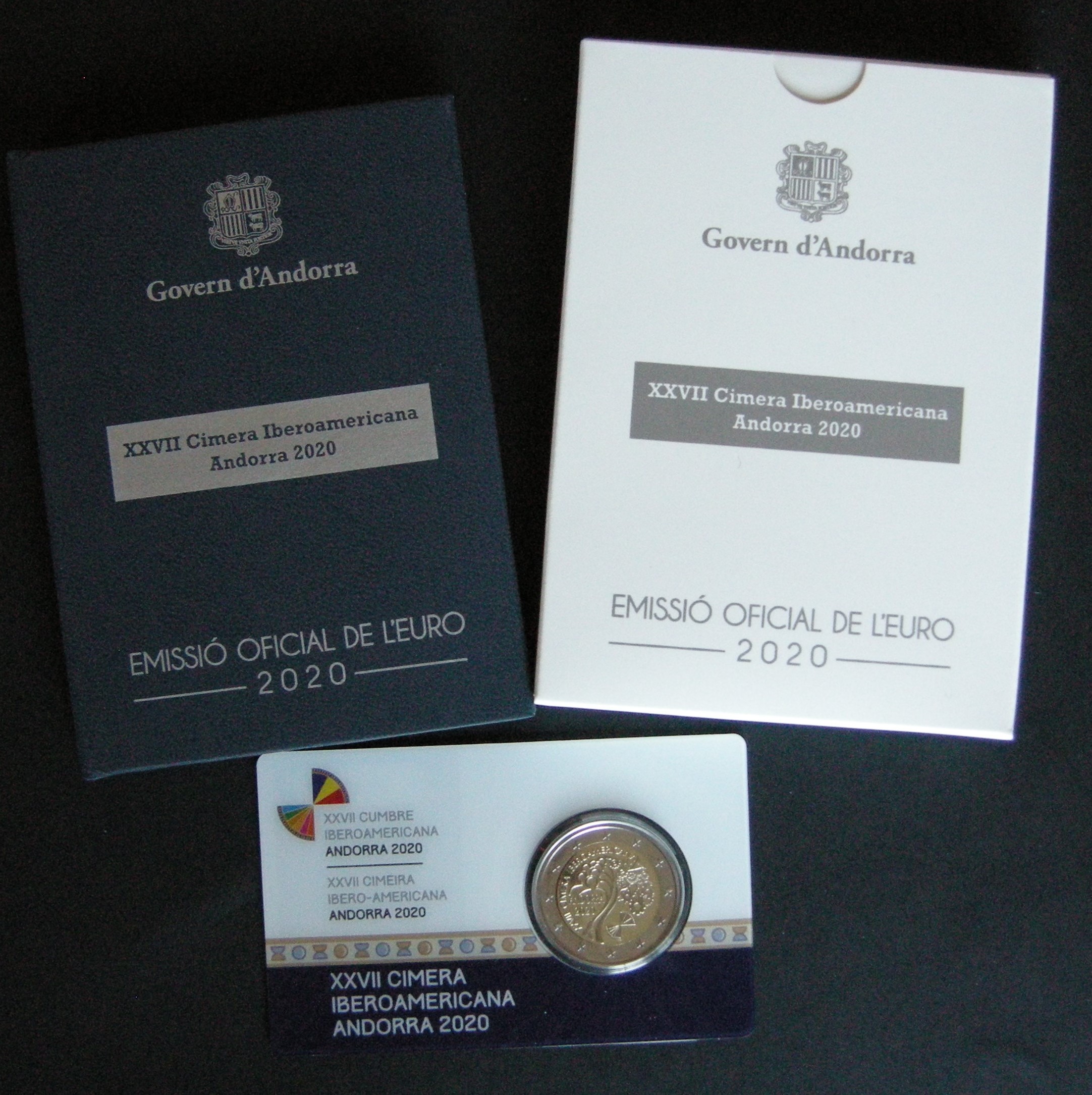 (afbeelding voor) 2 euromunt 2020 - Ibero conferentie Proof