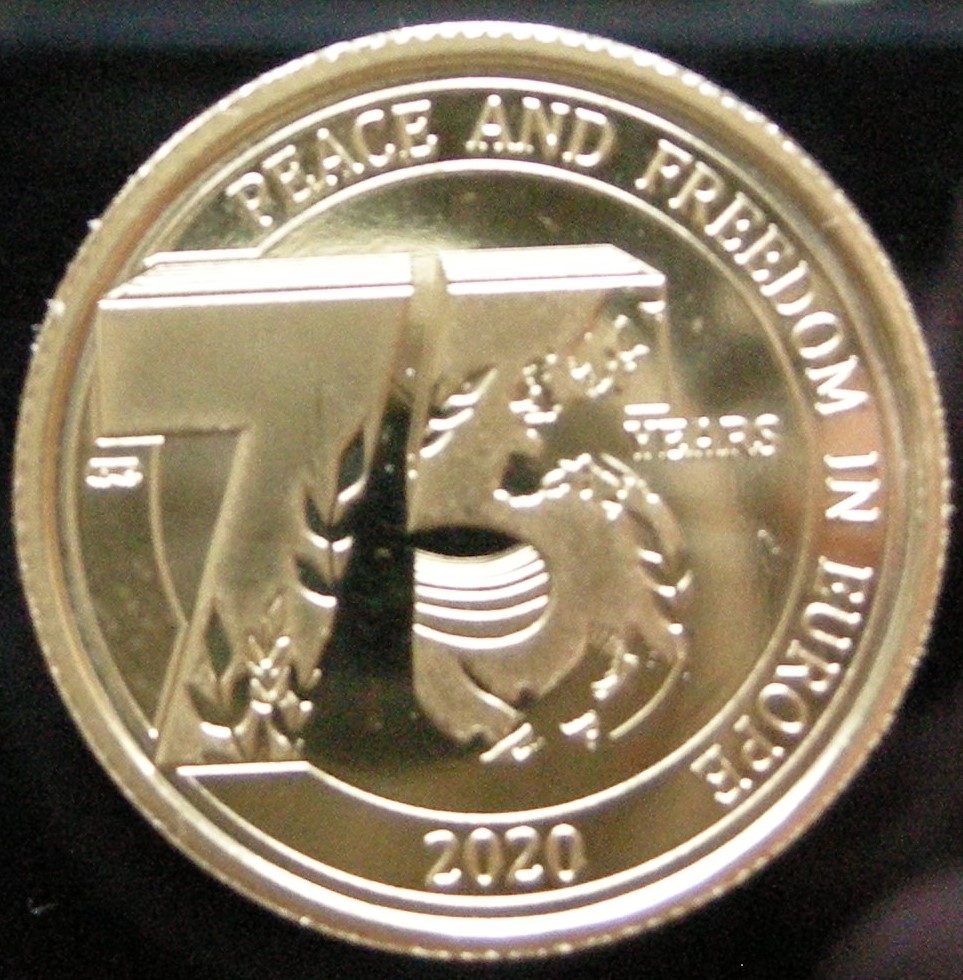 (afbeelding voor) 2,5 Euro Belgie 2020 - 75 jaar Vrede unc