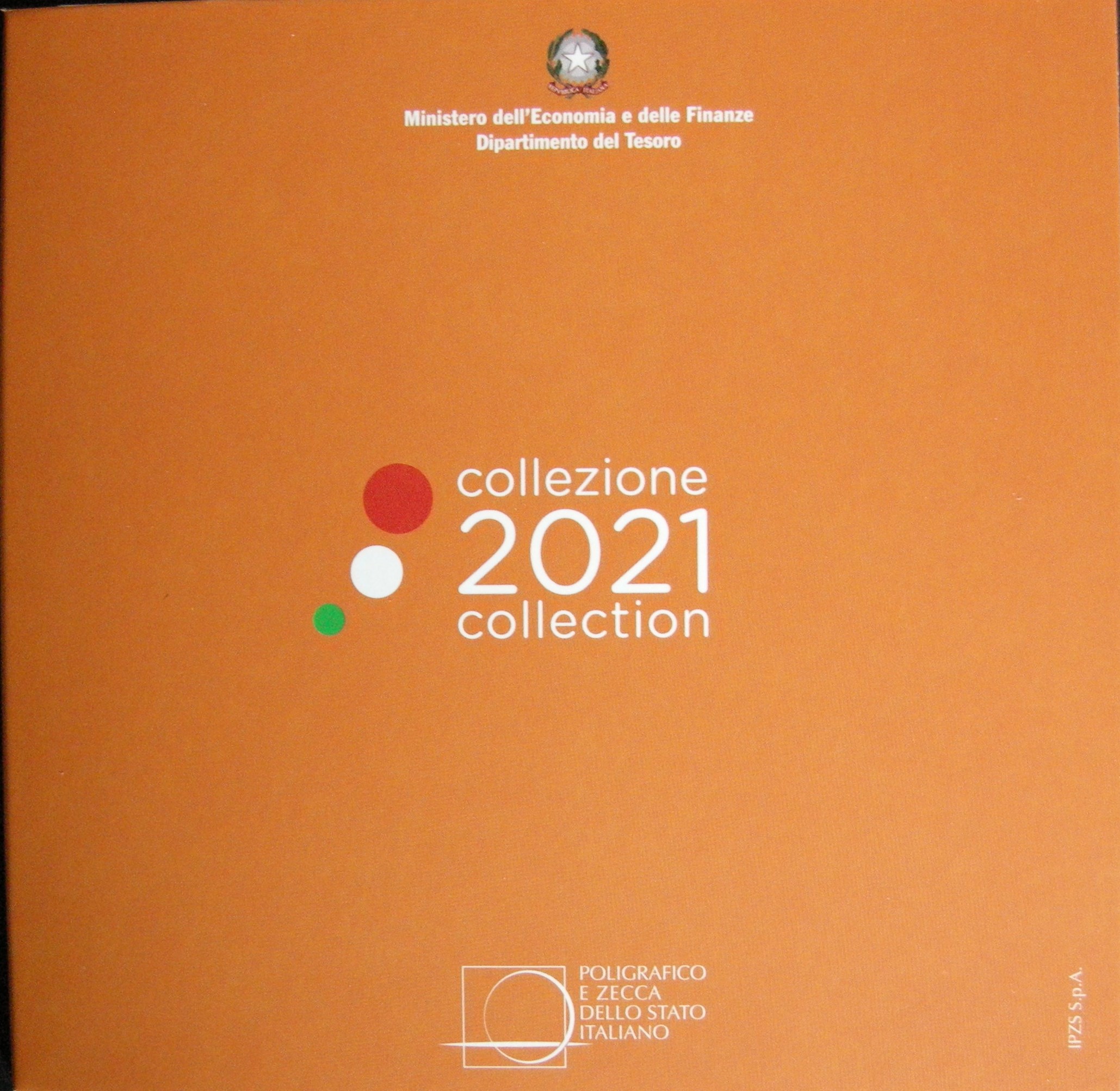 (afbeelding voor) BU set Italy 2021 - 8 munten