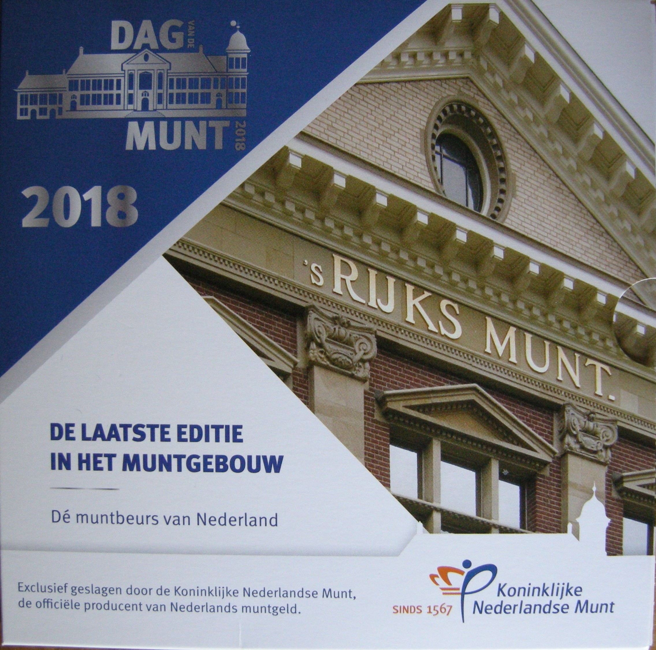 (afbeelding voor) Dag van de Munt BU set Nederland 2018