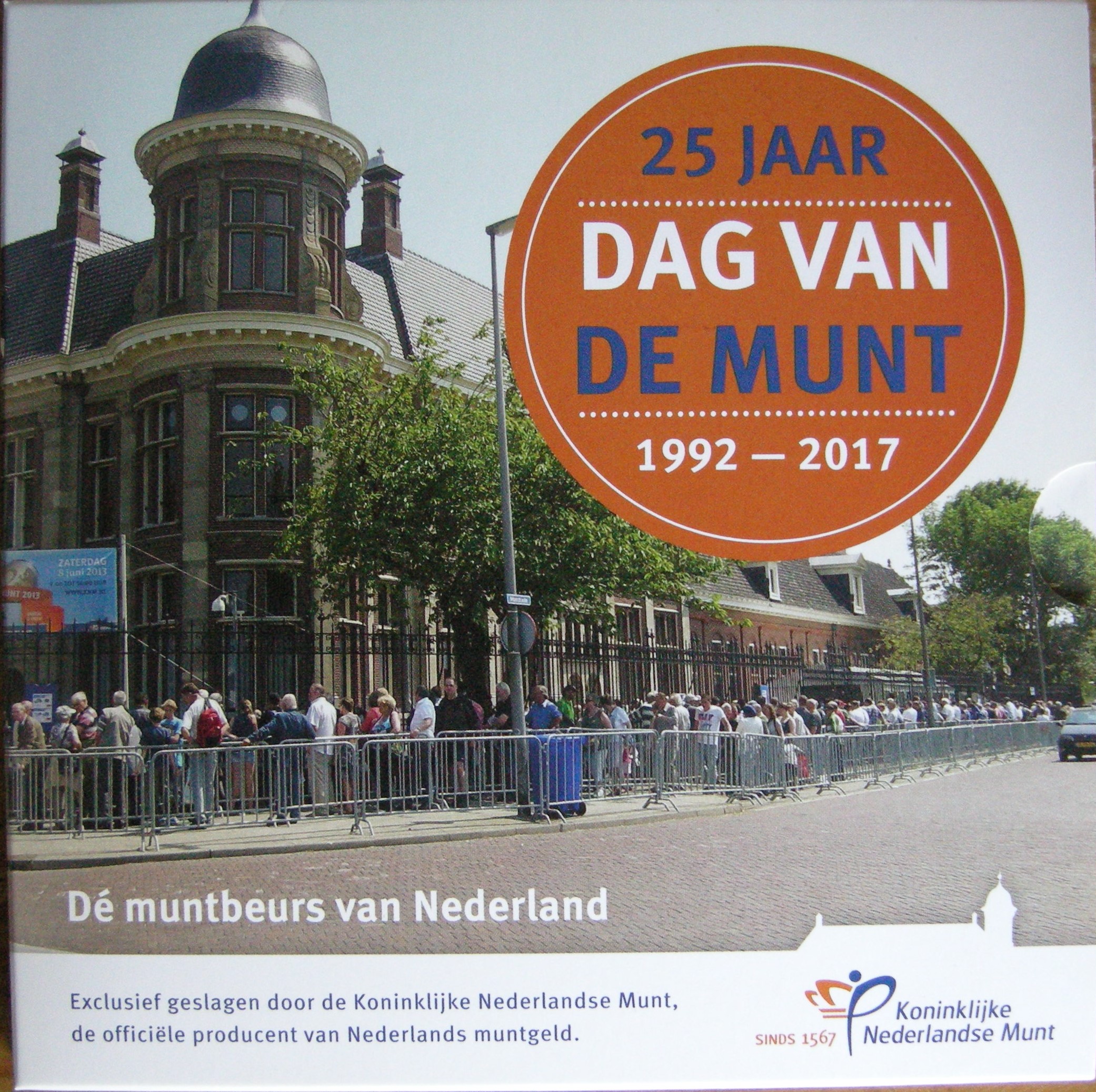 (afbeelding voor) Dag van de Munt BU set Nederland 2017