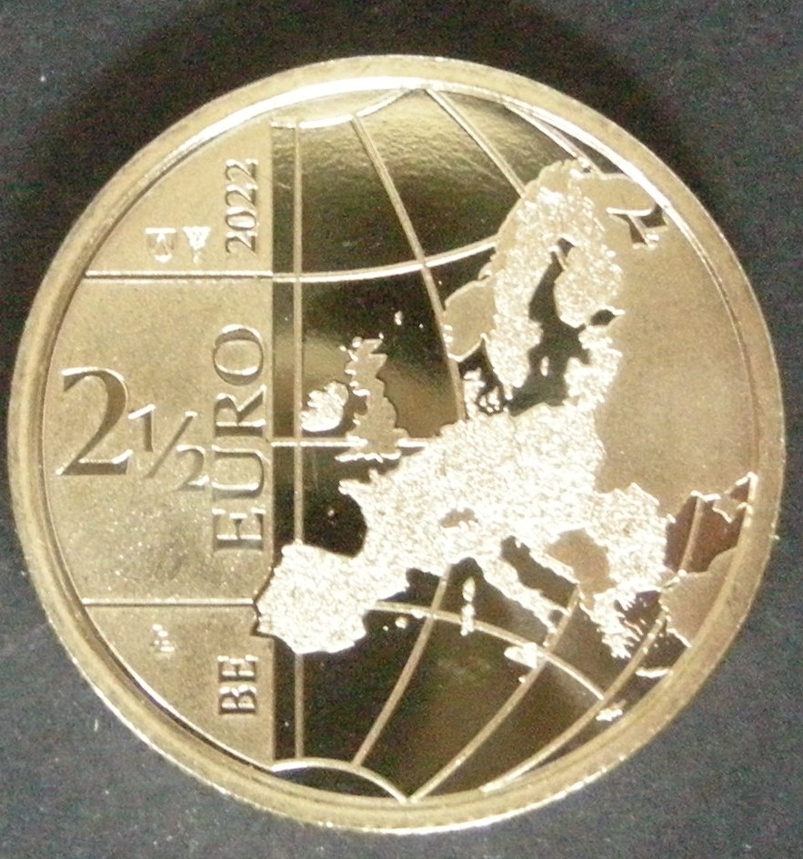 2,5 Euro Belgie 2022 - 20 Jaar Euro los