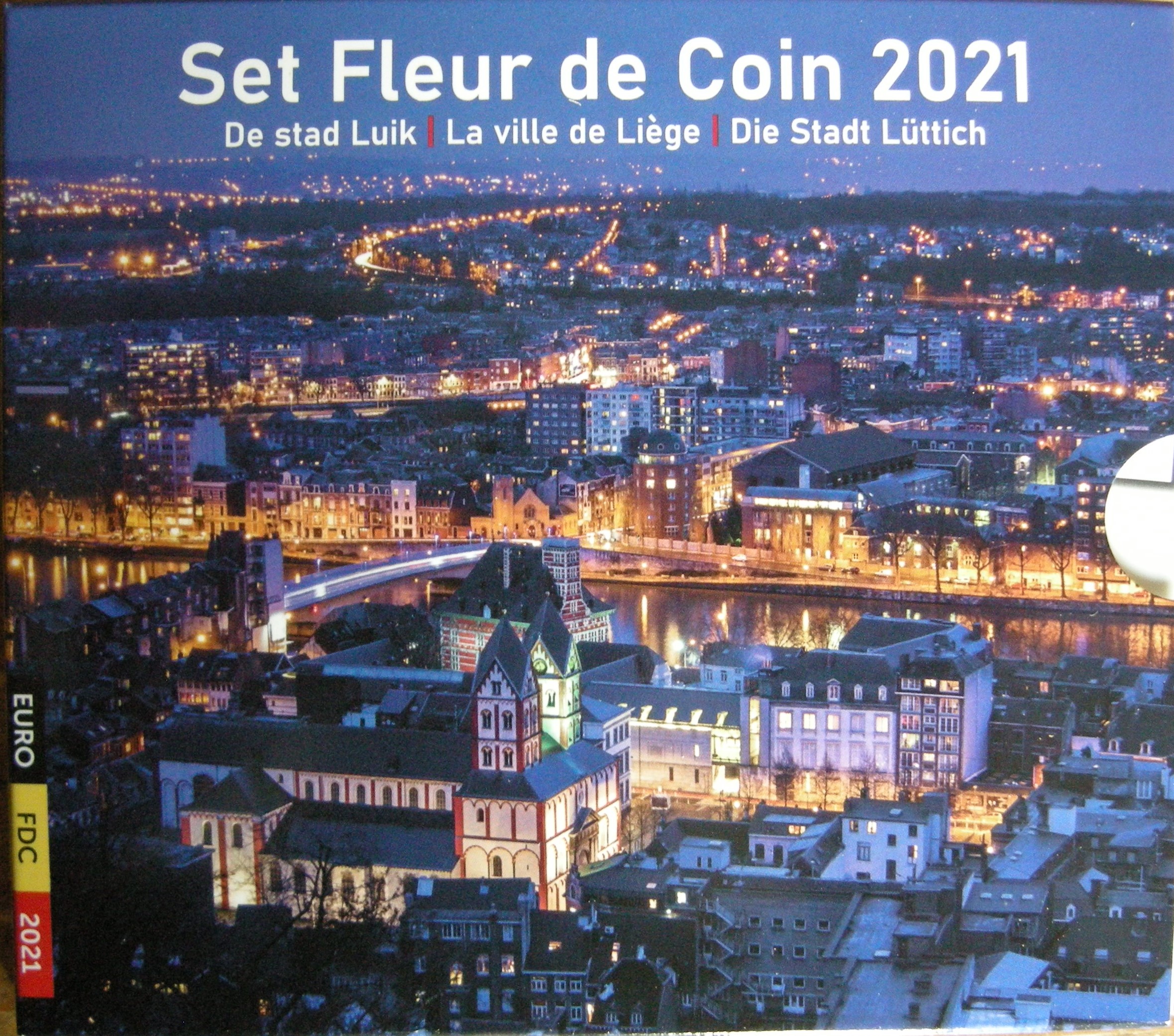 (afbeelding voor) BU set Belgie 2021 - ( set van 10 munten )