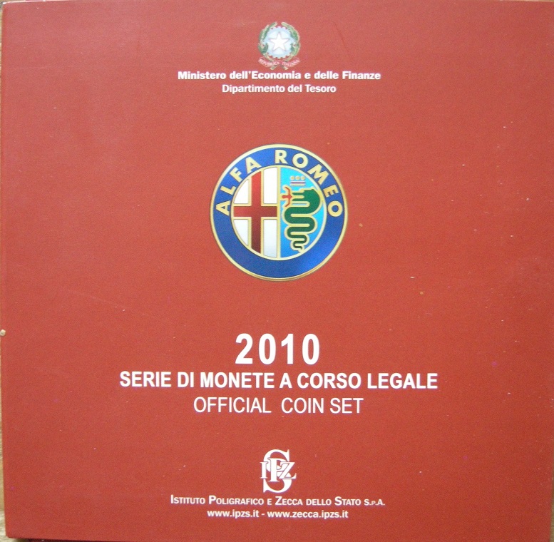 (afbeelding voor) BU set Italië 2010