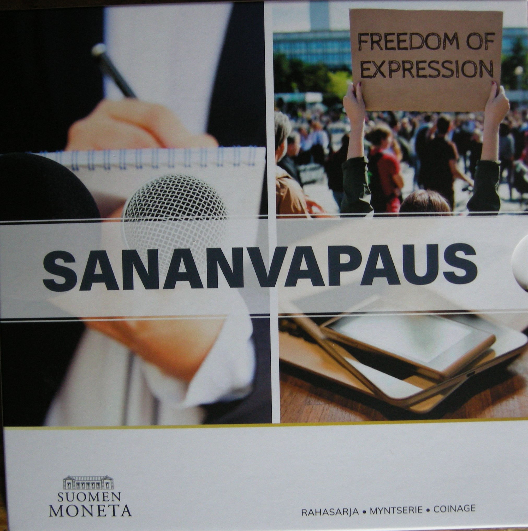 (afbeelding voor) Finland BU set 2021 Vrijheid van Menings uiting