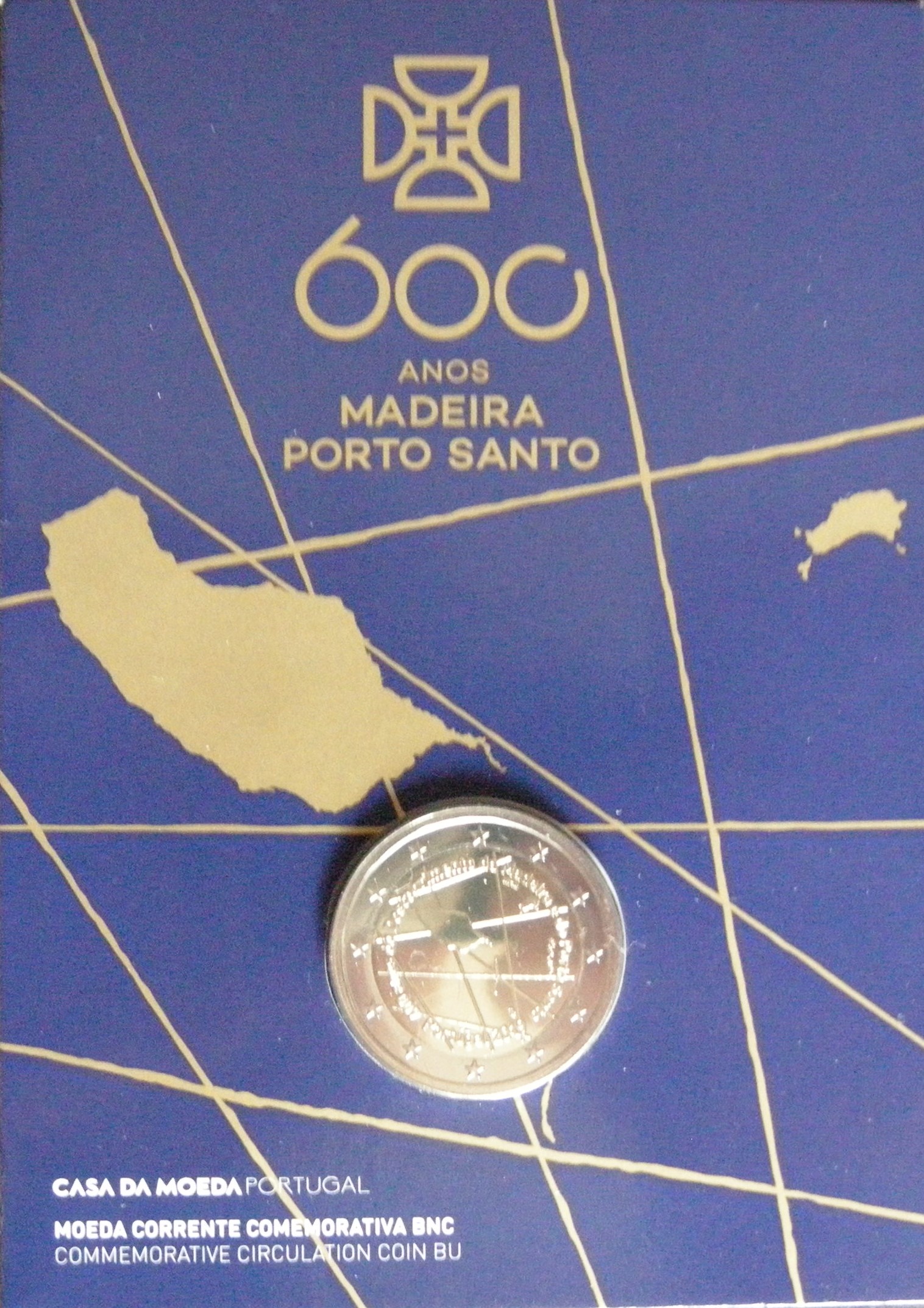 (afbeelding voor) 2 Euromunt Portugal 2019 - Madeira BU Blister