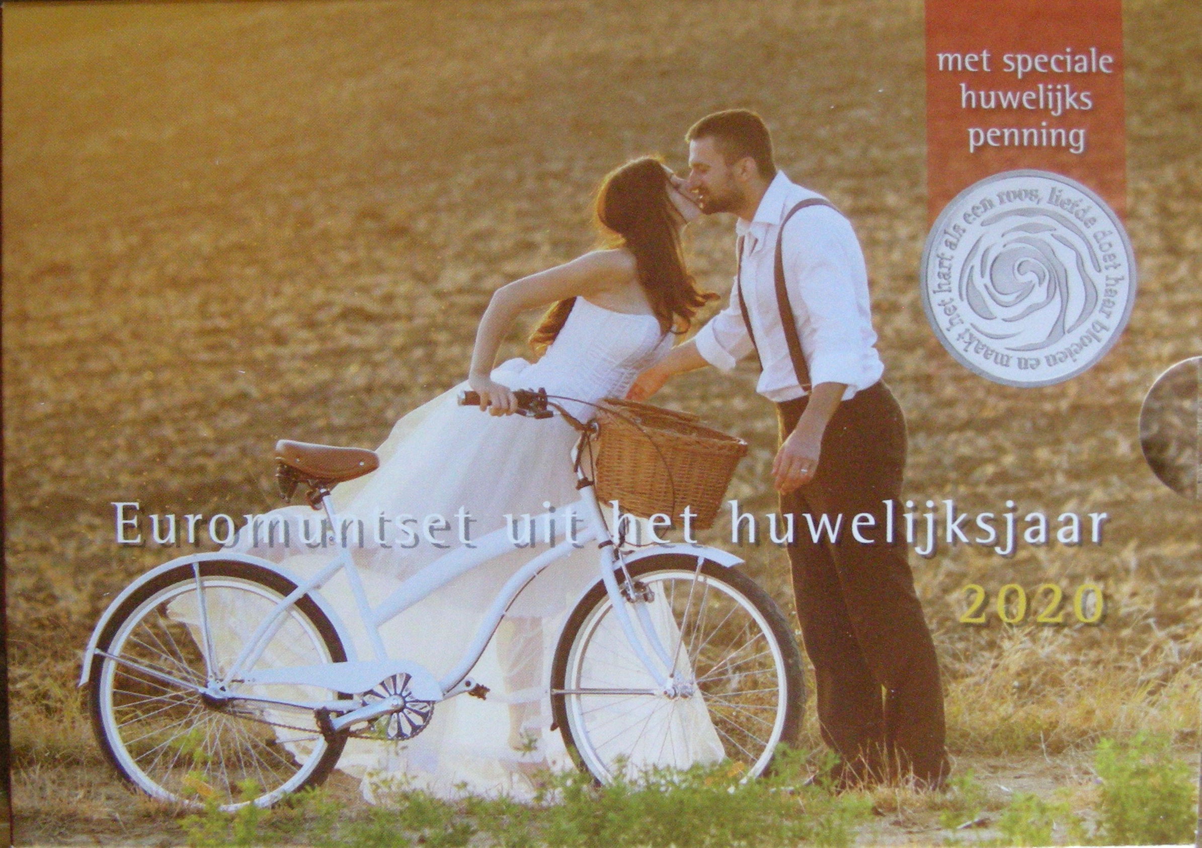 (afbeelding voor) Huwelijkset 2020 BU met penning