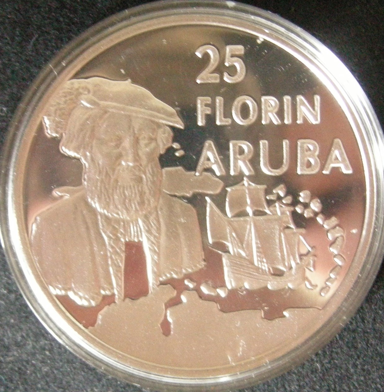 (afbeelding voor) 25 Florin 1999 Proof in capsule