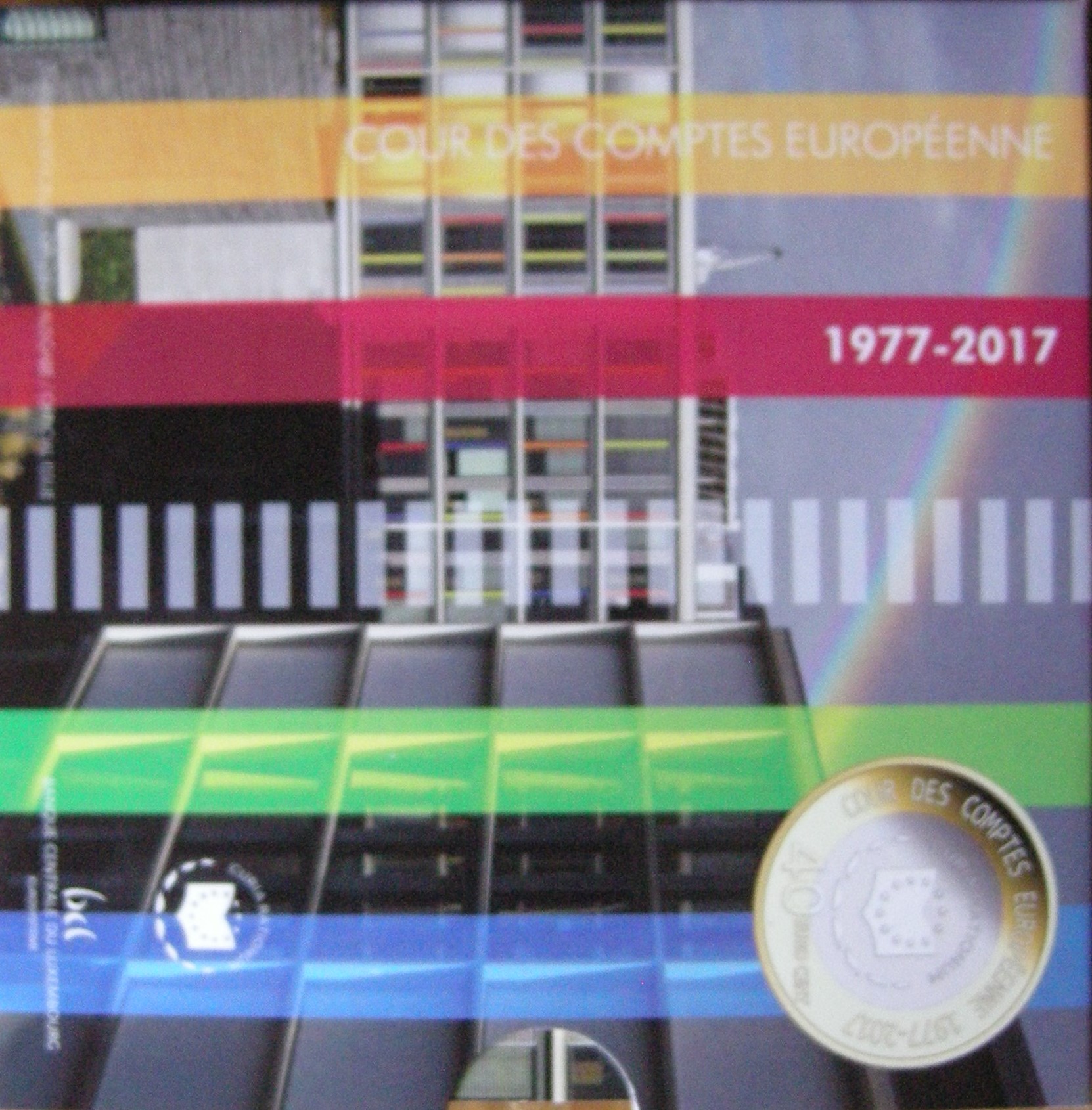 (afbeelding voor) 40 Eurocent Luxemburg 2017 in blister