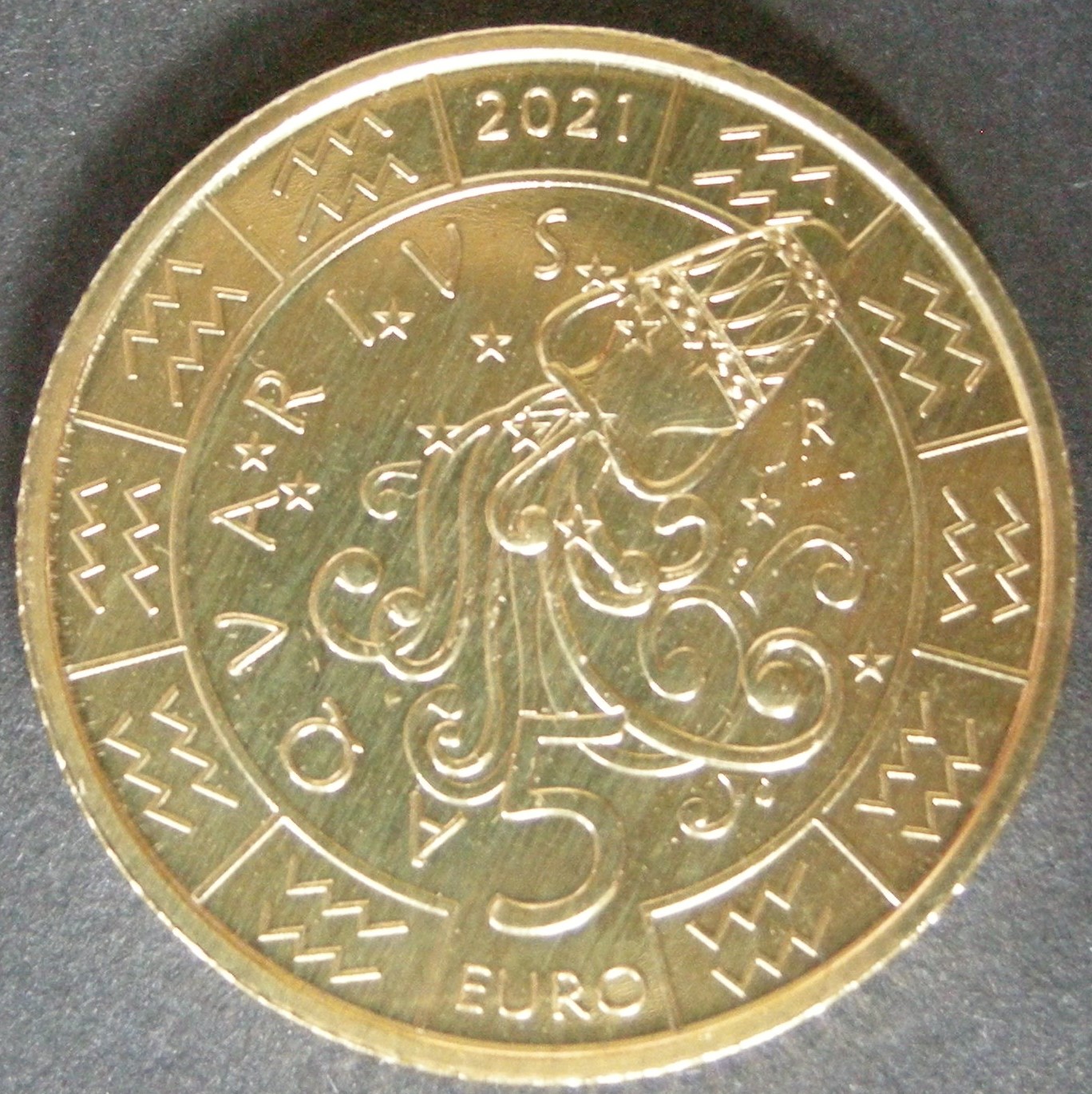 (afbeelding voor) 5 Euromunt San Marino 2021 Waterman UNC