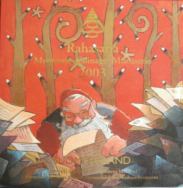 (afbeelding voor) BU set Finland Kerst 2003