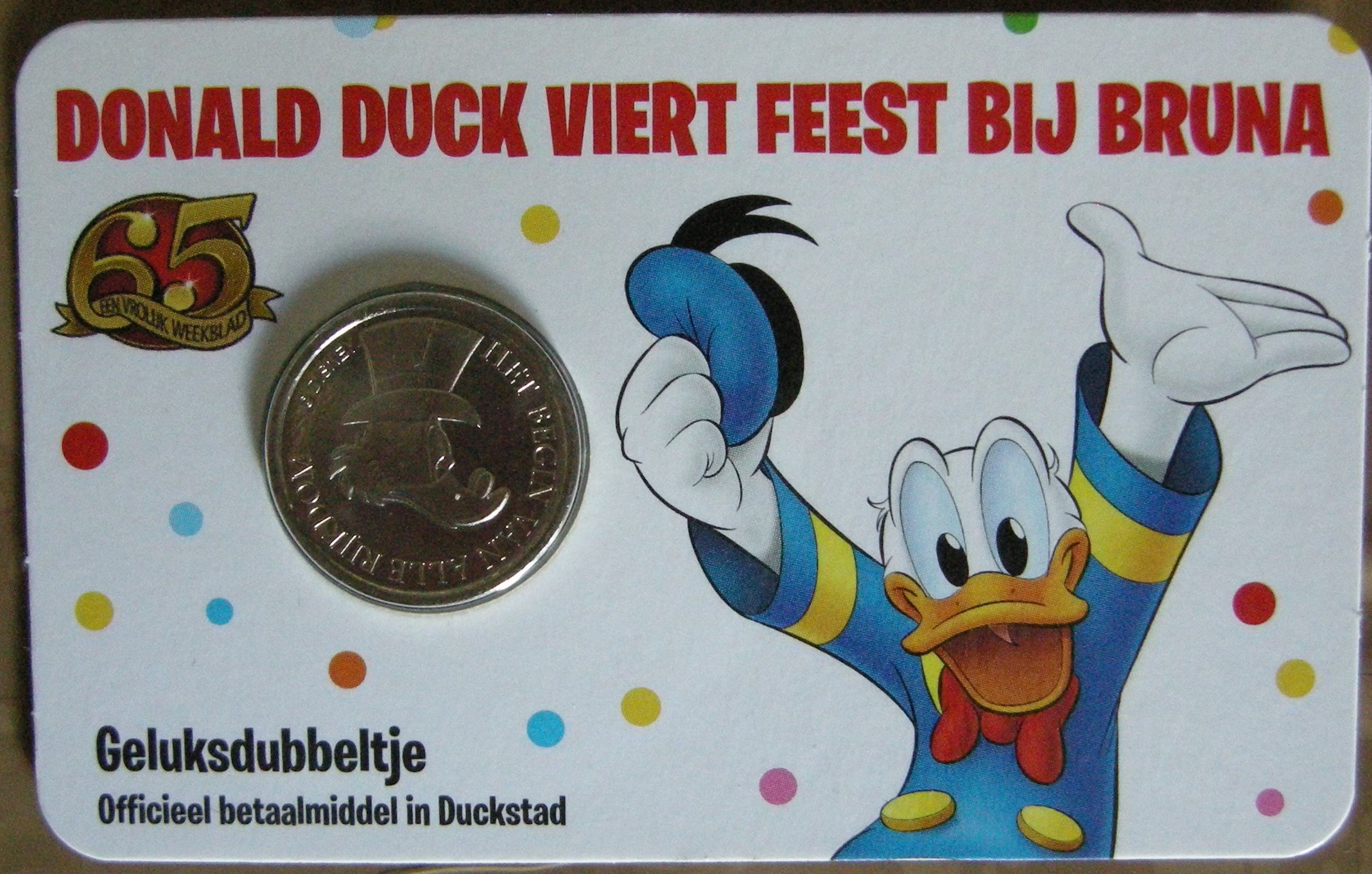 (afbeelding voor) Coincard geluksdubbeltje 2017