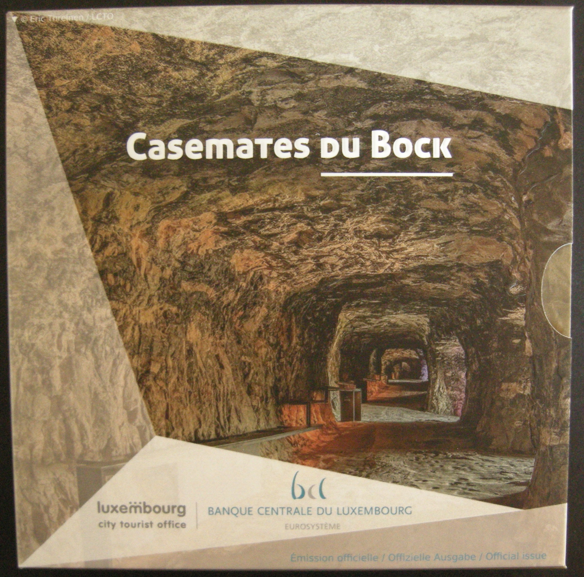 (afbeelding voor) Luxemburg 2,5 euro zilver 2022 Casemates du Bock Proof