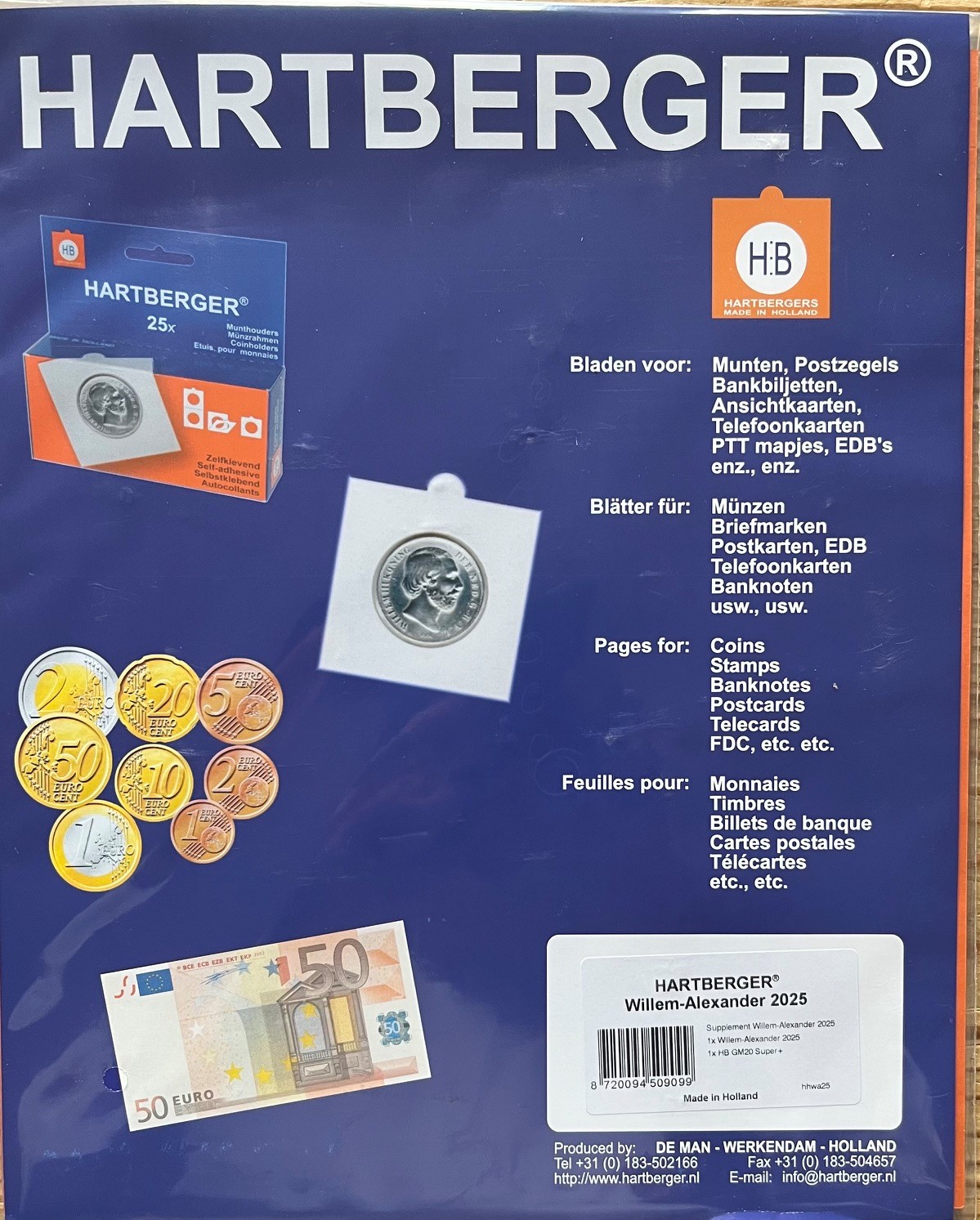 (Bild für) Hartberger Koning Willem Alexander supplement Nederland 2025