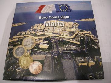 (afbeelding voor) BU set Malta 2008 with stamps