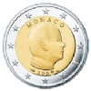 (afbeelding voor) 2 Euromunt Monaco 2009 Prins Albert UNC