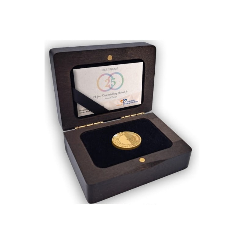 (image for) Nederland Hollandse openstelling huwelijk Tientje 2026 Goud - Proof in cassette