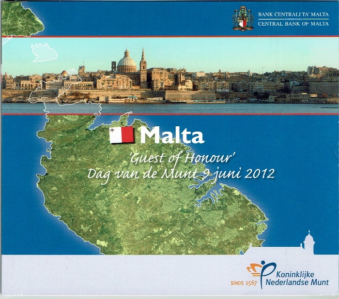(afbeelding voor) BU Malta set 2012 Dag van de munt 9 juni