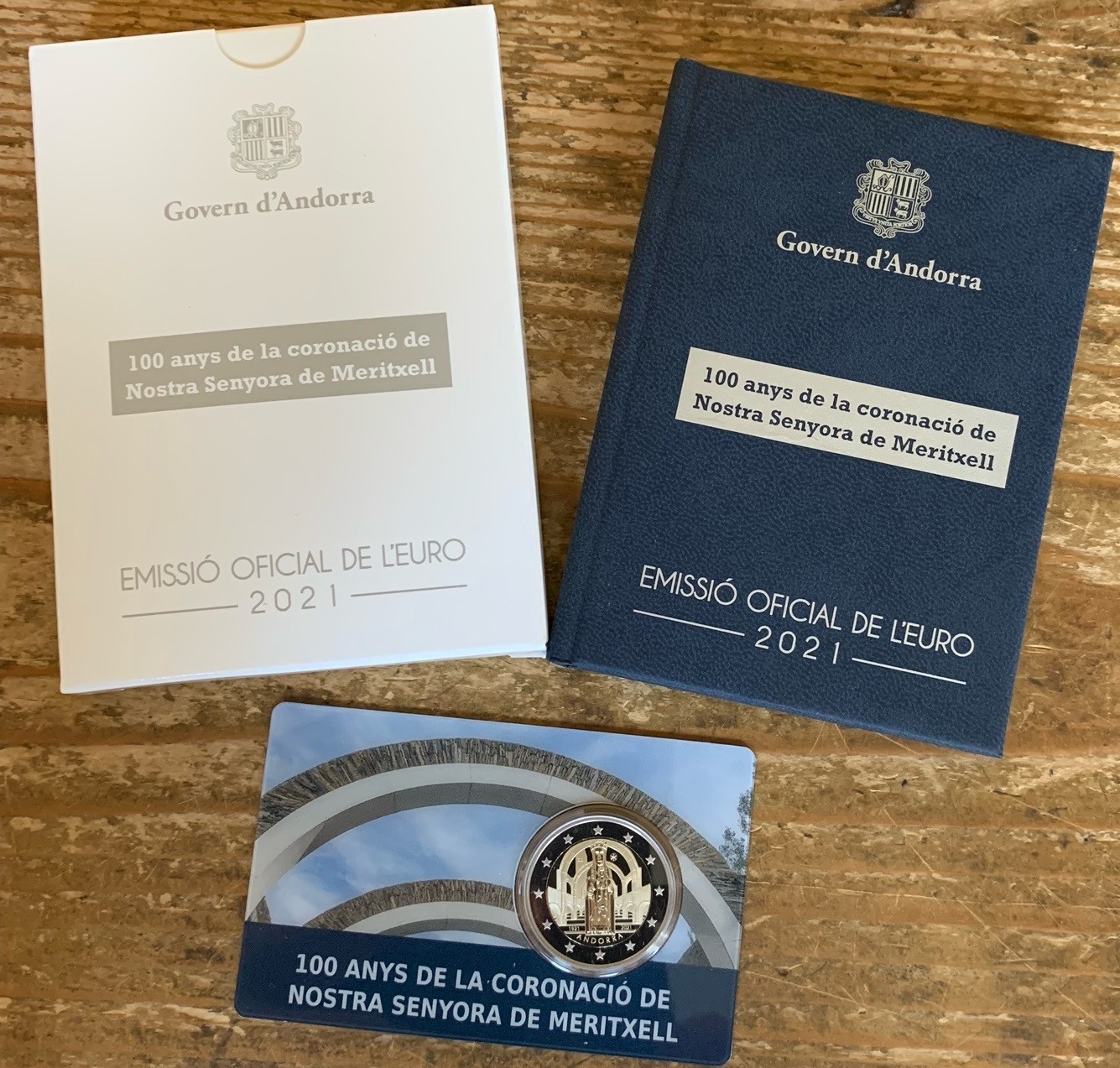 (afbeelding voor) 2 euromunt 2021 - Meritxell Proof