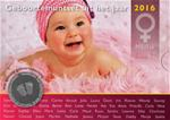 (afbeelding voor) Babyset Nederland meisje 2016 BU met penning