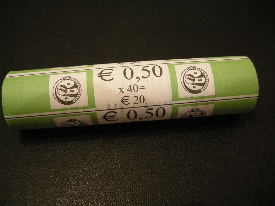 (afbeelding voor) Muntrol 50 cent 2007