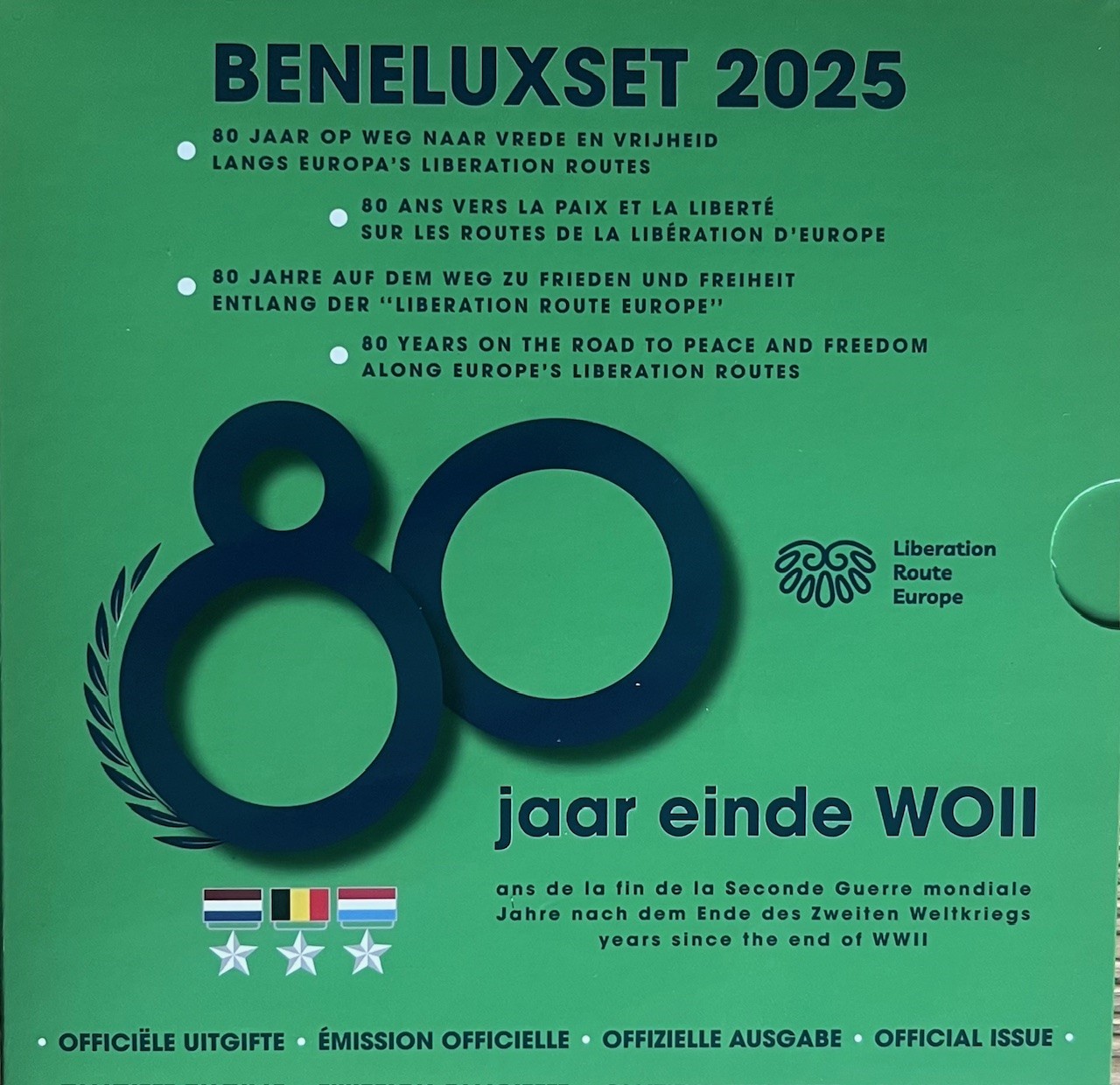 (afbeelding voor) Benelux set 2025