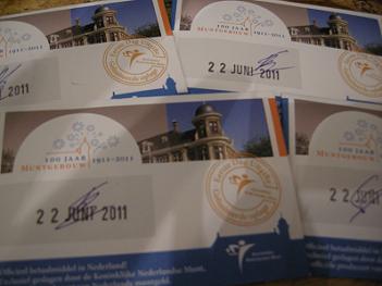 (afbeelding voor) 5 Euromunt Nederland 2011 coincard 1e dag uitgifte